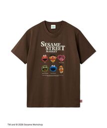 SESAME STREET（セサミストリート）の「【UNISEX】プリントTシャツ（PICNIC）（Tシャツ/カットソー）」