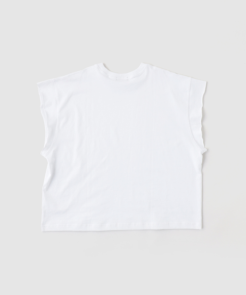 WISM(ウィズム)の「INTODUSK / イントゥダスク CUT OFF TEE(Tシャツ/カットソー・メンズ・ホワイト・X-LARGE/LARGE/MEDIUM)」の2枚目の写真