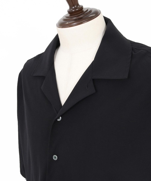 Maison code 13(メゾンコードサーティーン)の「mhs2584-cool material bandana open collar shirts オープンカラーシャツ(M26S-14)(シャツ/ブラウス・メンズ・ネイビー/ブラック・S/M/L)」の3枚目の写真