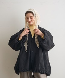 Crisp | Vネックバルーンライトジャケット(ブルゾン)