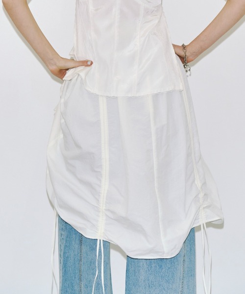 JOSE MOON（ジョゼムーン）の「BUTTE BALLOON SKIRT/ビュートバルーンスカート（スカート・レディース・ブラック/ホワイト・38/36）」の18枚目の写真