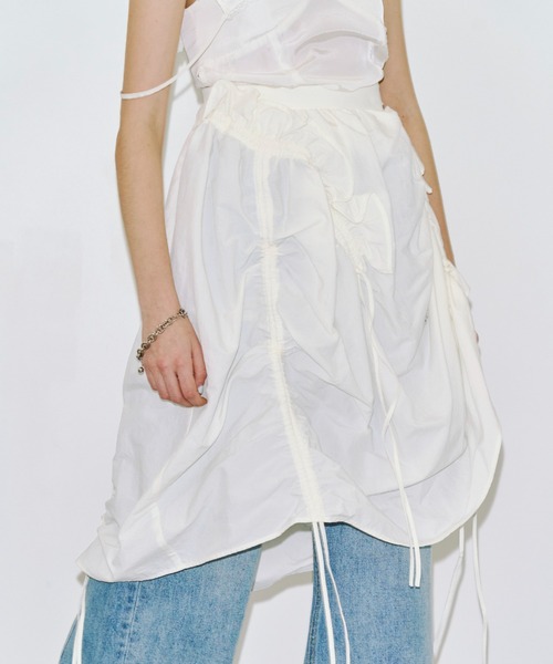 JOSE MOON（ジョゼムーン）の「BUTTE BALLOON SKIRT/ビュートバルーンスカート（スカート・レディース・ブラック/ホワイト・38/36）」の17枚目の写真