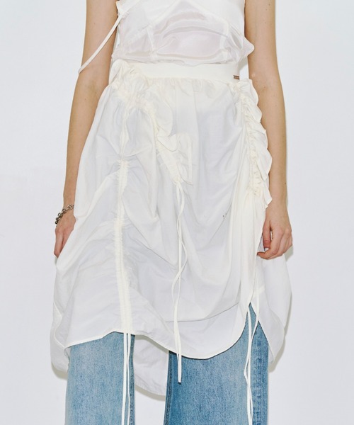 JOSE MOON（ジョゼムーン）の「BUTTE BALLOON SKIRT/ビュートバルーンスカート（スカート・レディース・ブラック/ホワイト・38/36）」の16枚目の写真