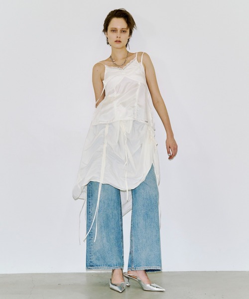 JOSE MOON（ジョゼムーン）の「BUTTE BALLOON SKIRT/ビュートバルーンスカート（スカート・レディース・ブラック/ホワイト・38/36）」の21枚目の写真