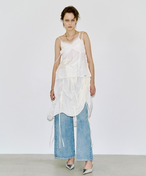 JOSE MOON（ジョゼムーン）の「BUTTE BALLOON SKIRT/ビュートバルーンスカート（スカート・レディース・ブラック/ホワイト・38/36）」の19枚目の写真