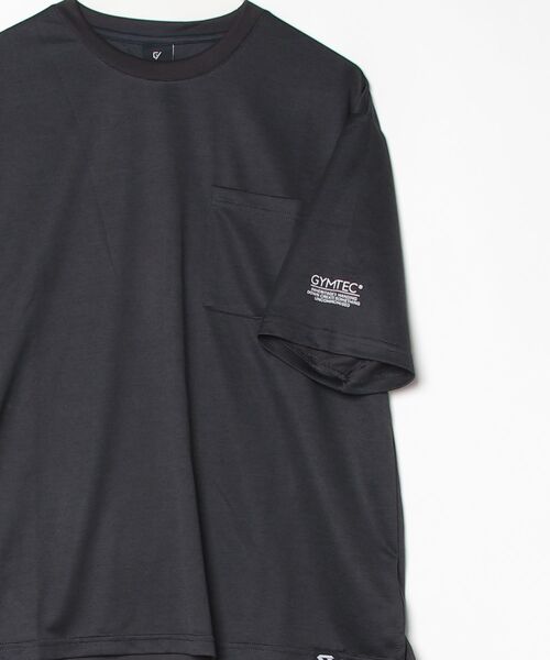 ARCADE(アーケード)の「汗をかいてもすぐ乾く!DRY抗菌防臭 速乾 半袖ポケット付きTシャツ GYMTEC(Tシャツ/カットソー・メンズ・ブラック/グレー/チャコール/ホワイト・L/LL/M)」の17枚目の写真