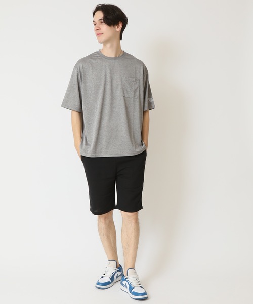ARCADE(アーケード)の「汗をかいてもすぐ乾く!DRY抗菌防臭 速乾 半袖ポケット付きTシャツ GYMTEC(Tシャツ/カットソー・メンズ・ブラック/グレー/チャコール/ホワイト・L/LL/M)」の6枚目の写真