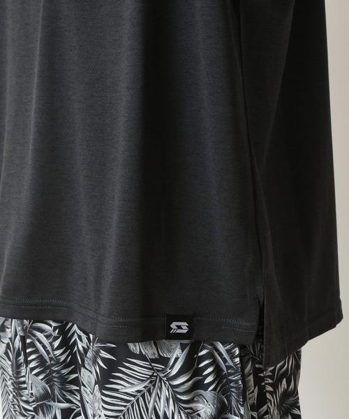 ARCADE(アーケード)の「汗をかいてもすぐ乾く!DRY抗菌防臭 速乾 半袖ポケット付きTシャツ GYMTEC(Tシャツ/カットソー・メンズ・ブラック/グレー/チャコール/ホワイト・L/LL/M)」の16枚目の写真