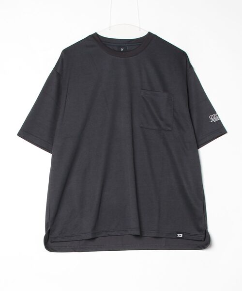 ARCADE(アーケード)の「汗をかいてもすぐ乾く!DRY抗菌防臭 速乾 半袖ポケット付きTシャツ GYMTEC(Tシャツ/カットソー・メンズ・ブラック/グレー/チャコール/ホワイト・L/LL/M)」の18枚目の写真