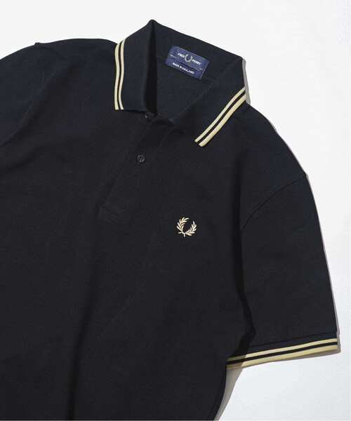 FRED PERRY(フレッドペリー)の「FRED PERRY / フレッドペリー The Fred Perry Shirt - M12(ポロシャツ・メンズ・ブラック・42/40)」の1枚目の写真