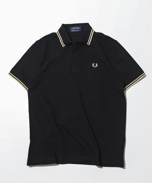 FRED PERRY(フレッドペリー)の「FRED PERRY / フレッドペリー The Fred Perry Shirt - M12(ポロシャツ・メンズ・ブラック・42/40)」の2枚目の写真