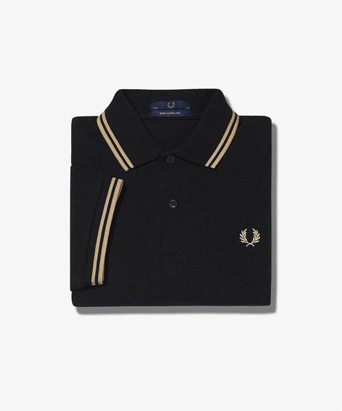 FRED PERRY(フレッドペリー)の「FRED PERRY / フレッドペリー The Fred Perry Shirt - M12(ポロシャツ・メンズ・ブラック・42/40)」の3枚目の写真