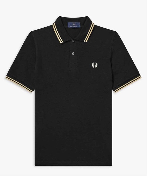 FRED PERRY(フレッドペリー)の「FRED PERRY / フレッドペリー The Fred Perry Shirt - M12(ポロシャツ・メンズ・ブラック・42/40)」の4枚目の写真
