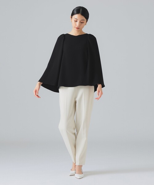 EFFE BEAMS(エッフェビームス)の「ペンシル パンツ(その他パンツ・レディース・ホワイト系その他5/ブラック・36/38/40)」の9枚目の写真