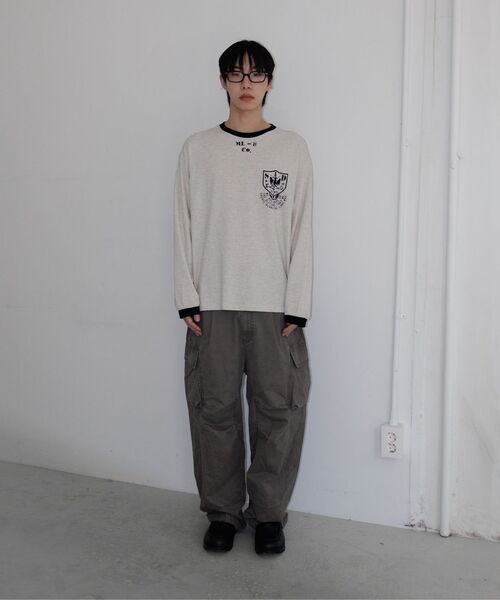 Millo Archive（ミロ アーカイブ）の「フューズドパネルギアパンツ[スモークベージュ]（その他パンツ・メンズ・その他・MEDIUM/LARGE/X-LARGE）」の12枚目の写真