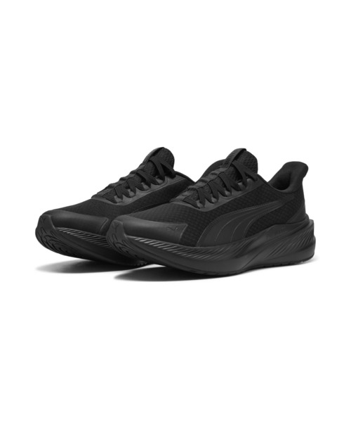PUMA(プーマ)の「PUMA プーマ ユニセックス ダッシャー ライト イーズイン ランニングシュー(スニーカー・メンズ・ブラック/ピンク系その他/ブラック×ホワイト・28.5cm/22.5cm/28.0cm/27.5cm/26.0cm/25.5cm/27.0cm/26.5cm/25.0cm/23.5cm/23.0cm/24.5cm/24.0cm/29.0cm)」の4枚目の写真
