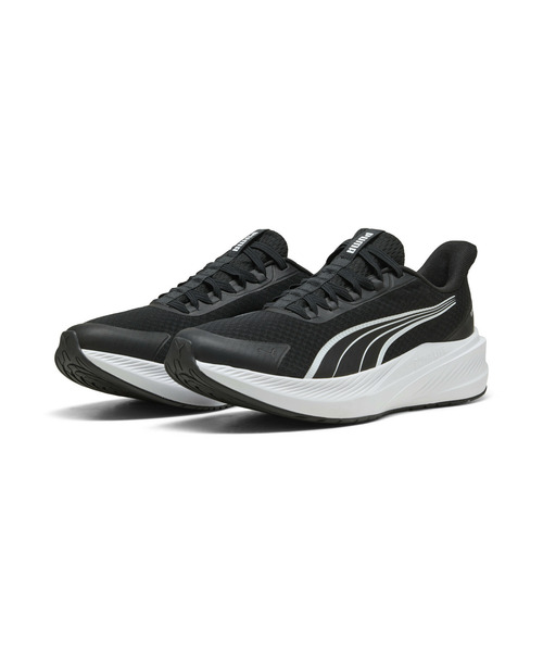 PUMA(プーマ)の「PUMA プーマ ユニセックス ダッシャー ライト イーズイン ランニングシュー(スニーカー・メンズ・ブラック/ピンク系その他/ブラック×ホワイト・28.5cm/22.5cm/28.0cm/27.5cm/26.0cm/25.5cm/27.0cm/26.5cm/25.0cm/23.5cm/23.0cm/24.5cm/24.0cm/29.0cm)」の14枚目の写真