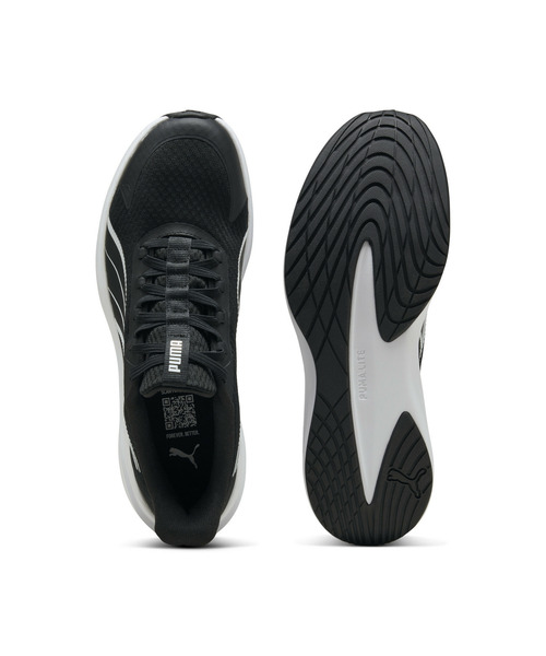 PUMA(プーマ)の「PUMA プーマ ユニセックス ダッシャー ライト イーズイン ランニングシュー(スニーカー・メンズ・ブラック/ピンク系その他/ブラック×ホワイト・28.5cm/22.5cm/28.0cm/27.5cm/26.0cm/25.5cm/27.0cm/26.5cm/25.0cm/23.5cm/23.0cm/24.5cm/24.0cm/29.0cm)」の16枚目の写真