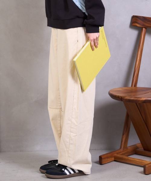 A.D.C.L.(エーディーシーエル)の「キナリ バレルパンツ(デニムパンツ・レディース・アイボリー・L/M)」の21枚目の写真