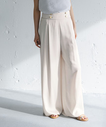 Noble | 《・セットアップ対応》ワイドヨークサテンマリンパンツ(スラックス)