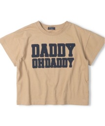 【ジュニアあり】【綿100%】ロゴワッペン半袖Tシャツ