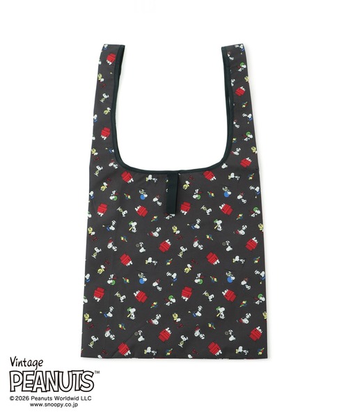le cercle ADAM ET ROPE'（ルセルクルアダムエロペ）の「PEANUTS × FRUITOFTHEROOM　エコBAG（トートバッグ・レディース・スミクロ/イエロー系その他2/ホワイト系その他2・FREE）」の16枚目の写真