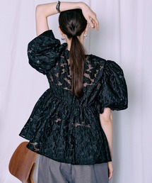 MAISON SPECIAL｜メゾン スペシャルのトップス（ブラック/黒色系・花柄