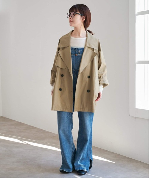 Spick & Span(スピックアンドスパン)の「《WEB限定 / 追加3》C/Pミドル丈トレンチコート(トレンチコート・レディース・ベージュ系その他・36/38)」の3枚目の写真