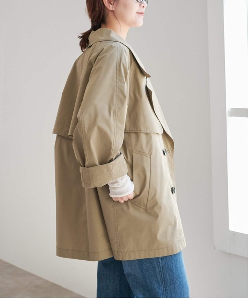 Spick & Span(スピックアンドスパン)の「《WEB限定 / 追加3》C/Pミドル丈トレンチコート(トレンチコート・レディース・ベージュ系その他・36/38)」の12枚目の写真
