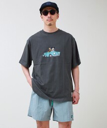 【DISCUS】Disney ミッキープリントTシャツ