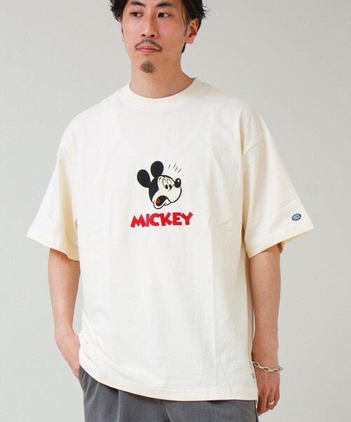 DISCUS(ディスカス)の「【DISCUS】Disney ミッキープリントTシャツ(Tシャツ/カットソー・メンズ・ブラック系その他3/ホワイト系その他2/ホワイト系その他3/ホワイト系その他4/ホワイト系その他5/ブラック系その他2/グレー系その他/ブラック系その他・FREE)」の9枚目の写真
