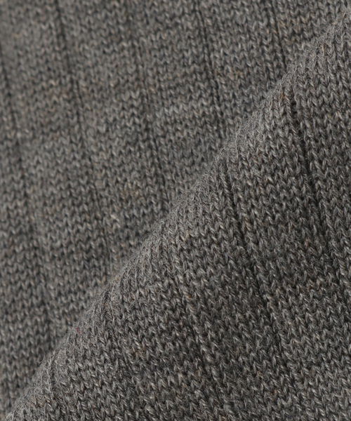 MARCOMONDE（マルコモンド）の「MARCOMONDE/マルコモンド rib legwarmers（ソックス/靴下・レディース・チャコールグレー・FREE）」の3枚目の写真