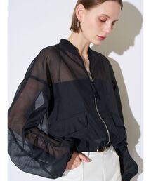 ELENDEEK | バックタックシアーブルゾン(ブルゾン)