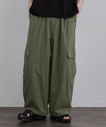 tk.TAKEO KIKUCHI（ティーケータケオキクチ）の「カッティングカーゴパンツ（その他パンツ）」