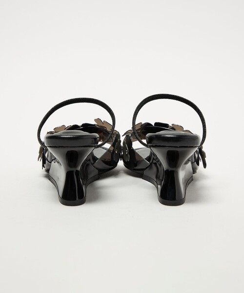 SY UNITED ARROWS(シーユナイテッドアローズ)の「<SY>フラワーウェッジ サンダル60(サンダル・レディース・ブラック/その他1/レッド・22.5cm/23.5cm/24.5cm)」の7枚目の写真
