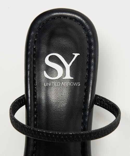 SY UNITED ARROWS(シーユナイテッドアローズ)の「<SY>フラワーウェッジ サンダル60(サンダル・レディース・ブラック/その他1/レッド・22.5cm/23.5cm/24.5cm)」の9枚目の写真