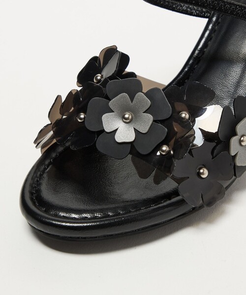 SY UNITED ARROWS(シーユナイテッドアローズ)の「<SY>フラワーウェッジ サンダル60(サンダル・レディース・ブラック/その他1/レッド・22.5cm/23.5cm/24.5cm)」の10枚目の写真