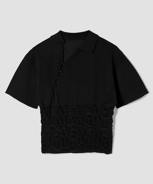 TELOPLAN】26SS新作 Yekta Knit Polo Relax Fit / イエクタニットポロ