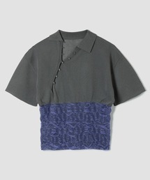 TELOPLAN】Cevat China Top / ジェヴァットチャイナトップ（シャツ