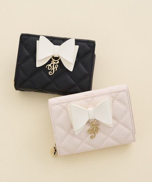 Fチャームリボンウォレット（財布）｜Maison de FLEUR（メゾンド
