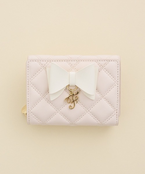 Fチャームリボンウォレット（財布）｜Maison de FLEUR（メゾンド