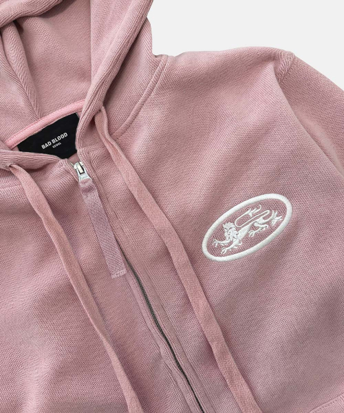 BADBLOOD（バッドブラッド）の「Mystic Capsule Slim-Fit Zip-Up Hoodie - Pink（パーカー・レディース・その他・SMALL/MEDIUM）」の3枚目の写真