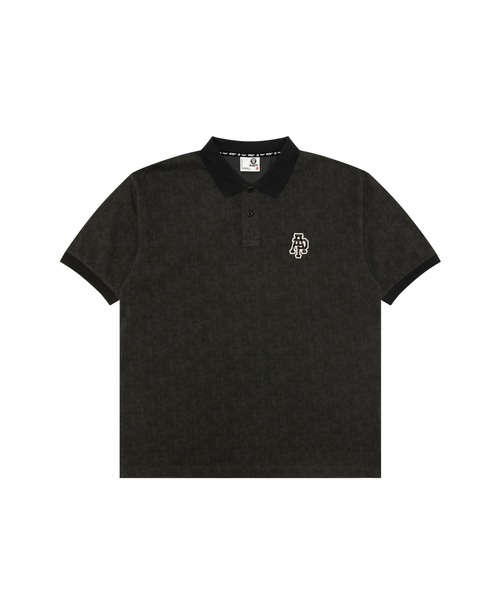AAPE BY A BATHING APE（エーエイプバイアベイシングエイプ）の「AAPE MAIN POLO（ポロシャツ・メンズ・ライトブラック/オレンジ/ブルー・LARGE/MEDIUM/SMALL/X-LARGE）」の2枚目の写真