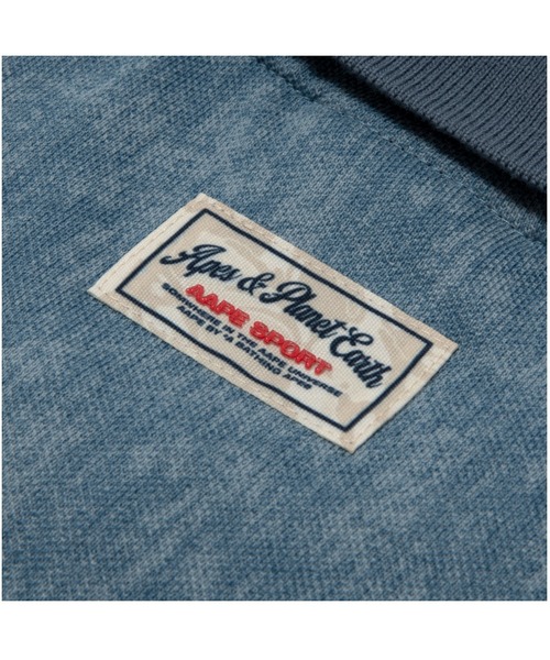 AAPE BY A BATHING APE（エーエイプバイアベイシングエイプ）の「AAPE MAIN POLO（ポロシャツ・メンズ・ライトブラック/オレンジ/ブルー・LARGE/MEDIUM/SMALL/X-LARGE）」の11枚目の写真