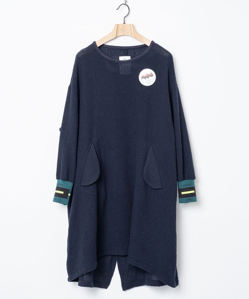STOF(ストフ)の「Light Wool Mods One-piece(ワンピース・レディース・ブラック/ネイビー・FREE)」の15枚目の写真