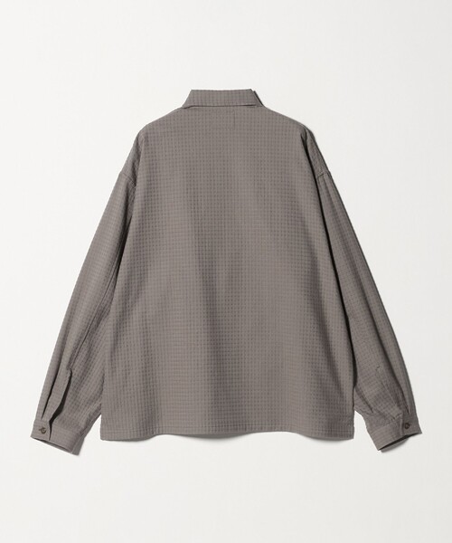 UNITED ARROWS & SONS(ユナイテッドアローズアンドサンズ)の「<UNITED ARROWS & SONS> RIP H/ZIP SHIRT/シャツ(シャツ/ブラウス・メンズ・グレー系/ホワイト・XL/L/S/M)」の11枚目の写真