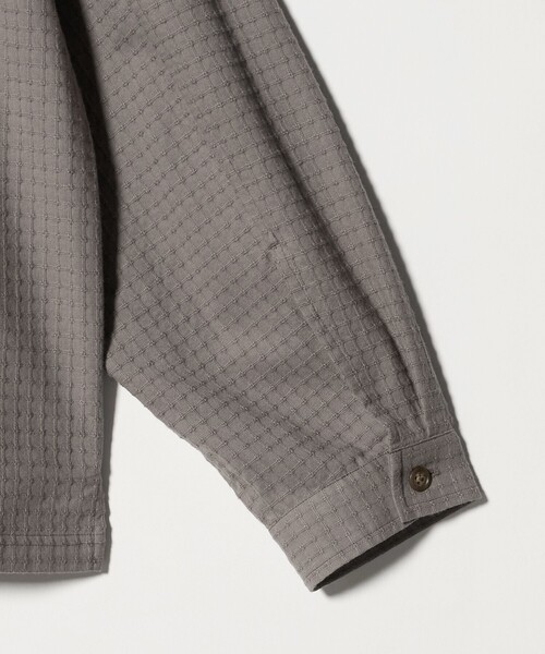 UNITED ARROWS & SONS(ユナイテッドアローズアンドサンズ)の「<UNITED ARROWS & SONS> RIP H/ZIP SHIRT/シャツ(シャツ/ブラウス・メンズ・グレー系/ホワイト・XL/L/S/M)」の13枚目の写真