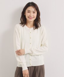 ITS'DEMO（イッツデモ）の「【UVカット／毛玉防止／手洗い可】クルーネックニットカーディガン（カーディガン/ボレロ）」