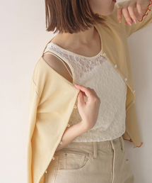 SLOBE IENA | 《シリーズあり》カットレースタンク(Tシャツ/カットソー)