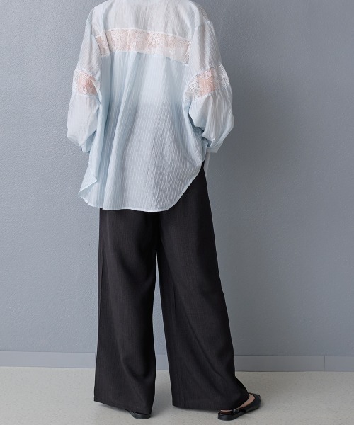 Rejoule（リジュール）の「タックワイドパンツ（その他パンツ・レディース・ベージュ/ブラック/モカ・S/M）」の7枚目の写真